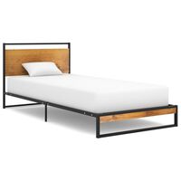 vidaXL Bed Frame Metal 100x200 cm