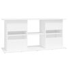 vidaXL Aquarium Stand White 121x41x58 cm Engineered Wood