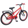 vidaXL Kids Bike 20'' for 6-11 Years Old Red