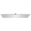 vidaXL Rain Shower Head Stainless Steel 304 50x30 cm Rectangular