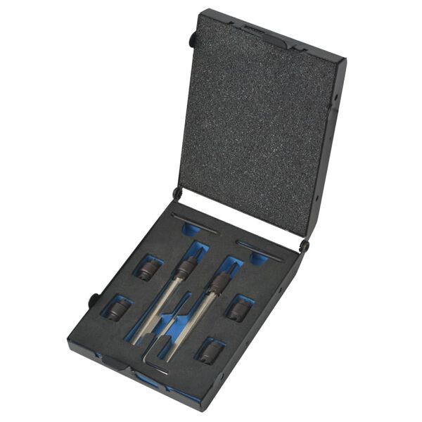 vidaXL Nine Piece Spot Weld Cutter Set HSS