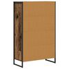 vidaXL Book Cabinet Old Wood 68 x 30 x 108.5 cm Engineered Wood
