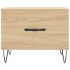 vidaXL Coffee Tables 2 pcs Sonoma Oak 50x50x40 cm Engineered Wood