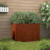 vidaXL Planter 62x47x46 cm Corten Steel