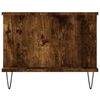 vidaXL Coffee Table Smoked Oak 90x50x40 cm Engineered Wood
