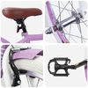 vidaXL Kids Bike 18'' for 5-7 Years Old Purple