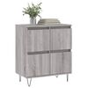 vidaXL Sideboard Grey Sonoma 60x35x70 cm Engineered Wood