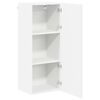 vidaXL Dishwasher Panel Lucca White 40 x 31 x 100 cm Engineered Wood