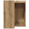 vidaXL Cat Litter Box Enclosure Artisian Oak 42x42x51 cm Engineered Wood