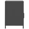 vidaXL Nightstand Anthracite 35x35x51 cm Steel