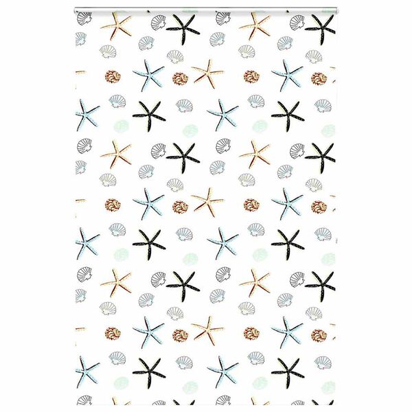 vidaXL Shower Roller Blind with Cassette 150x240 cm Fabric Width 146 cm