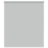 vidaXL Roller Blind Blackout Light Grey 135x130 cm Fabric Width 131.6 cm Polyester