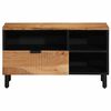 vidaXL TV Units Solid Acacia Wood 80 x 33.5 x 46 cm Engineered wood