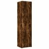 vidaXL Highboard Smoked Oak 45x42,5x185 cm Engineered Wood