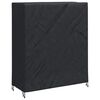 vidaXL Pingpong Table Cover Plain Black 165 x 70 x 185 cm Fabric