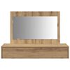 vidaXL Dressing Table Brown 100 x 40 x 70 cm Engineered Wood