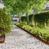 vidaXL Lawn Edgings 10 pcs 10x103 cm Flexible Corten steel