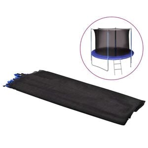 vidaXL Replacement Trampoline | Black | Polyethylene | Trampoline Safety Net