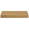 vidaXL Wall Shelf Wall-mounted Brown 40 x 23.5 x 4 cm Engineered Wood