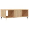 vidaXL Coffee Table Sonoma Oak 90x50x36.5 cm Engineered Wood