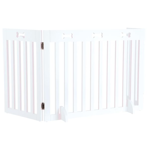 TRIXIE Dog Barrier 3-part MDF 82-124 cm White