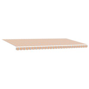 vidaXL Retractable Awning Multicolour 600 x 300 cm