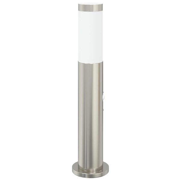 vidaXL Bollard Light with Sensor 50 cm Stainless Steel IP44