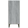 vidaXL Sideboard Grey Sonoma 90x34x80 cm Engineered Wood