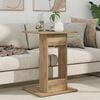 vidaXL Side Table Artisan Oak 45 x 40 x 62.5 cm Engineered Wood
