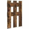 vidaXL Wall-Mounted Coat Rack Wall-mounted Smoked Oak 65 x 3 x 100 cm