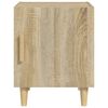 vidaXL Bedside Cabinets 2 pcs Sonoma Oak Engineered Wood