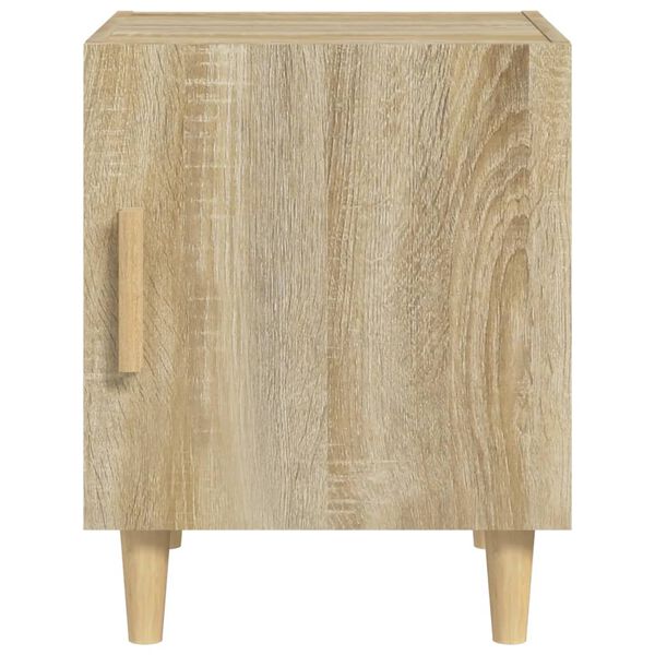 vidaXL Bedside Cabinets 2 pcs Sonoma Oak Engineered Wood