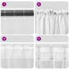 vidaXL Voile Curtains with Rod Pockets 2 pcs Pink