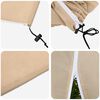 vidaXL Frost Protection Plant Fleece Covers 3 pcs Beige 3.5 x 2.5 m