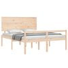vidaXL Senior Bed without Mattress 160x200 cm Solid Wood