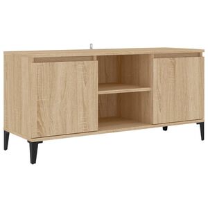 vidaXL TV Cabinet | Sonoma oak | Engineered wood | Standard | TV Cabinet