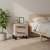 vidaXL Bedside Cabinets 2 pcs 40x34x46 cm Solid Wood Bleached Mango
