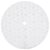 vidaXL Christmas Tree Skirt | White | Faux fur, Non-woven fabric