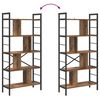 vidaXL Bookshelf Old Wood 75 x 30 x 156 cm Engineered Wood