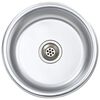 vidaXL Kitchen Sink with Strainer and Trap Stainless Steel