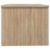 vidaXL Coffee Table Sonoma Oak 80x50x42.5 cm Engineered Wood