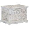 vidaXL Storage Box 58x40x40 cm Solid Acacia Wood