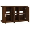 vidaXL Aquarium Stand Brown Oak 101x41x58 cm Engineered Wood