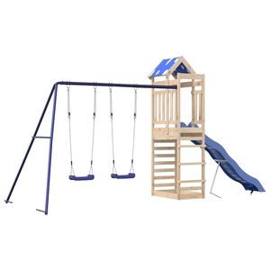 vidaXL Outdoor Playset Solid Wood Pine