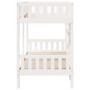 vidaXL Bunk Bed White 80x200 cm Solid Wood Pine
