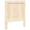vidaXL Headboard 90x104 cm Solid Wood Pine