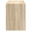 vidaXL Garage Wall Cabinet Sonoma Oak Engineered Wood
