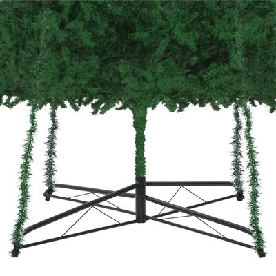 vidaXL Artificial Christmas Tree with Stand 500 cm Green