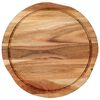 vidaXL Chopping Board Ø30x2.5 cm Solid Wood Acacia