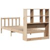 vidaXL Bookcase Bed without Mattress 90x200 cm Solid Wood Pine